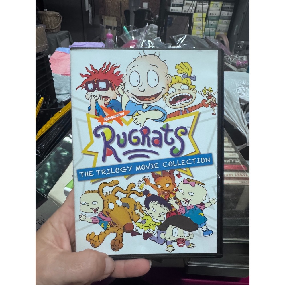 Rugrats The Trilogy Movie Collection DVD Nickelodeon 3-Disc Set Animated Kids